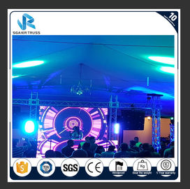350 X 350mm Tower Led Screen Truss Stand Circle / Arch Shape High Durability