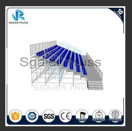 Dismountable Stadium Steel Grandstand Stable Performance Customized Size